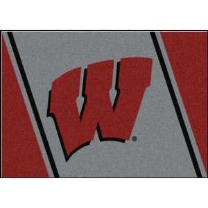    NCAA Team Spirit Rug   Wisconsin Badgers W
