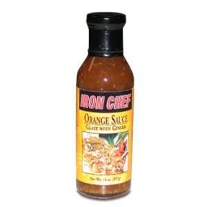 Iron Chef Orange Sauce   4 BOTTLES  Grocery & Gourmet Food