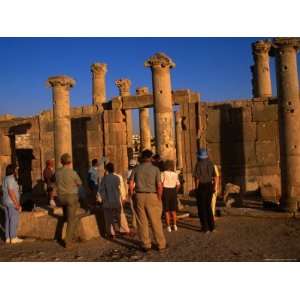  A Tour Group at the Byzantine Basilica in the 2nd Century 