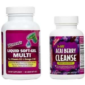  Applied Nutrition 14, Day Acai Berry Cleanse Tabs + Women 