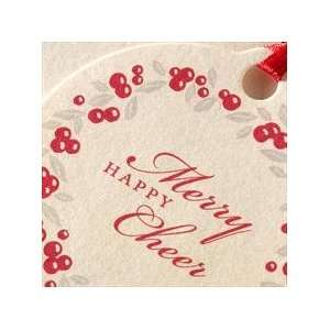  Winterberry Wreath Gift Tags