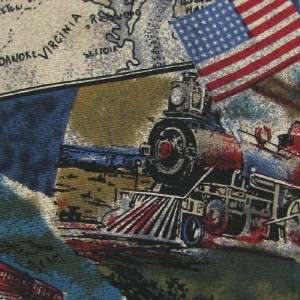 2720 LONDON DERRY USA TRAIN MAP US FLAG OLIVE NAVY Silk Men Neck Tie 