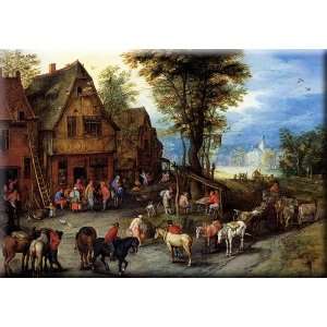   16x11 Streched Canvas Art by Brueghel, Jan the Elder
