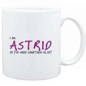 Mug White  I am Astrid do you need something else?  Female Names 