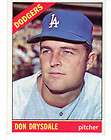 1966 TOPPS DON DRYSDALE 430 MINT CONDITION  