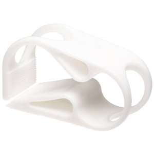 Acetal Flow Control Ratcheting Tube Clamp, Tube Capacity 1/2 to 3/4 
