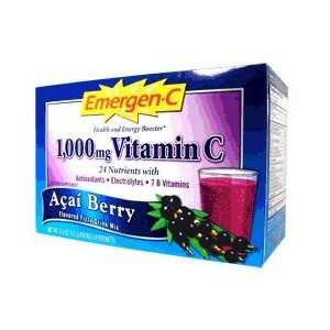  Alacer Emergen C Acai Berry 30 packets Health & Personal 