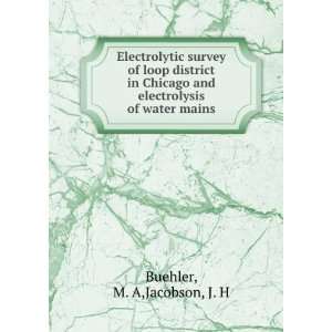   and electrolysis of water mains M. A,Jacobson, J. H Buehler Books