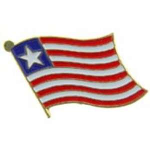Liberia Flag Pin 1