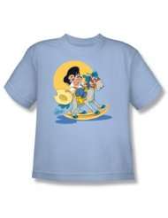 Elvis   Yip E Youth T Shirt In Light Blue