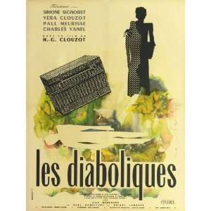  Diabolique Movie Poster (11 x 17 Inches   28cm x 44cm) (1955 