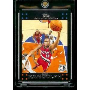  2007 08 Topps Basketball # 51 Zach Randolph   NBA Trading 