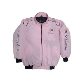  Cadillac Racing Jacket Pink