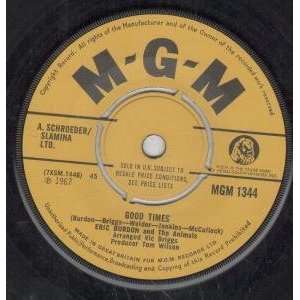   INCH (7 VINYL 45) UK MGM 1967 ERIC BURDON AND THE ANIMALS Music