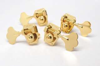 New GOLD Hipshot HB1 American Classic Bass Tuners 2x2  