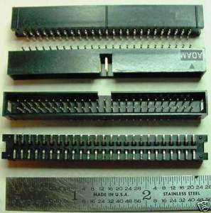 SCSI I TYPE 50 Pin 2x25 Vert SMT .1sp Connector Qty 60  