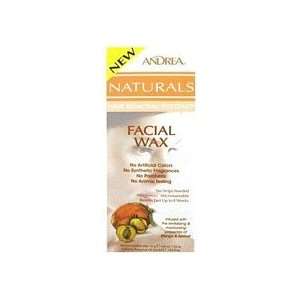  Andrea Naturals Facial Wax Mango Apricot Kit Health 