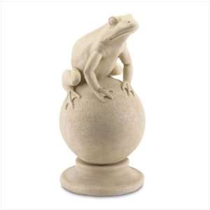  Frog on Ball Statuette (SMC37630) 