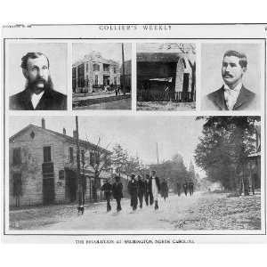  Wilmington,NC,race riot,1898,SP Wright,5 Photo montage 