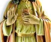 Huge 37.5 Stunning Sacred Heart Of Jesus Statue Christ  
