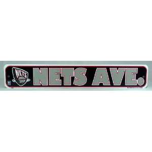  New Jersey Nets Ave. Street Sign NBA Licensed