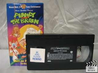 Animaniacs   Pinky & the Brain* Mice of the Jungle* VHS 085391554530 