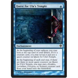  Quest for Ulas Temple   Worldwake Rare Toys & Games