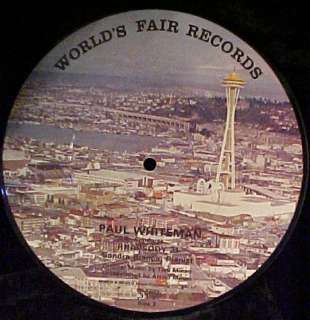 Seattle world Fair picture Vinyl Record Mint in Package  