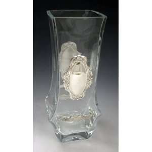  Crystal and Silver Vase 208223 