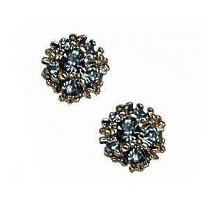  August Birthstone Crystal Ball Earrings Jewelry