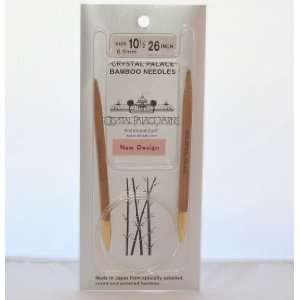Crystal Palace Needles   CPY Bamboo Circulars Needles   US 10   26 