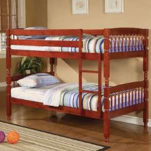  Wildon Home 460221 CreeksideTwin Over Twin Bunk Bed in 