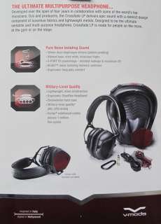 MODA Crossfade LP Headphone lightweight/steel construction/military 