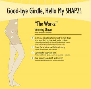 my shapz the workz slimming shaper