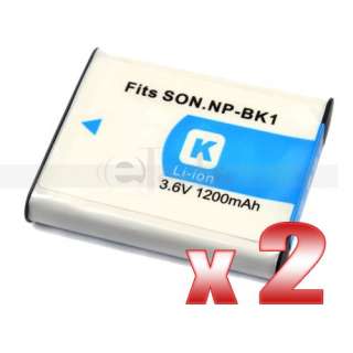 NP BK1 Type K Camera Battery Pack For Sony Cyber Shot  