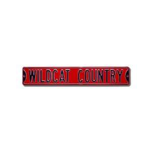  Wildcat Country Street Sign 
