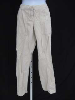 GENERRA Tan Cotton Pants Sz 4  