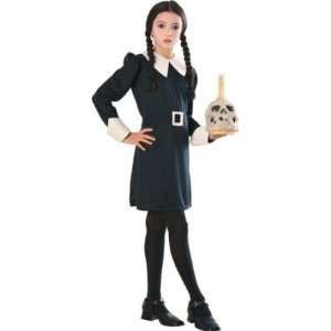   TM Addams Family Costume (Dress only   Wig, Candle and T Toys & Games
