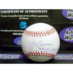 John Candelaria autographed Baseball inscribed 79 W.C.  