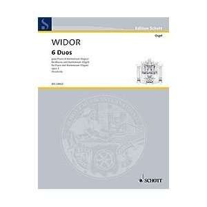  Widor Cm Duos6 (kpl) Musical Instruments