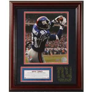 Steiner Sports New York Giants #81 Amani Toomer Autographed Framed 