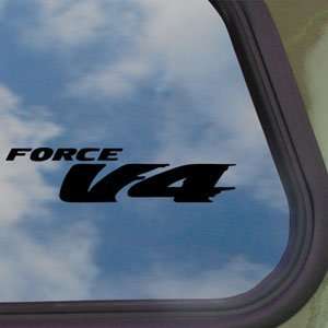  Honda Black Decal Force V4 Car Truck Bumper Window Sticker 