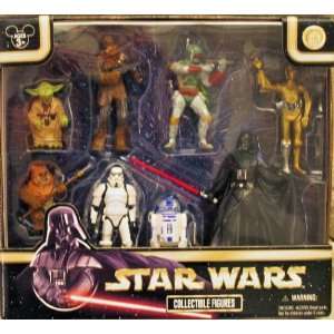  Disney Star Wars Figurine Figure Set 