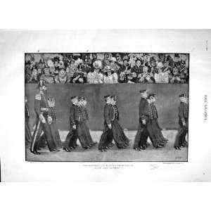   1897 Navy Cadets Marching Admiralty Stand Jubilee Day
