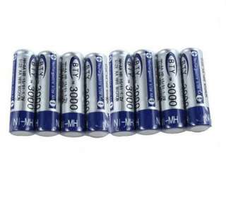 Gk3988 NiMH Camera Rechargeable 8pcs AA 3000mAh Battery  