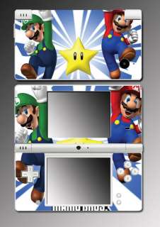   Brothers Luigi 3D Land World Game Skin Cover #12 Nintendo DSi  