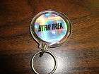 Star Trek Keychain   3 D Prism Background   1 3/4