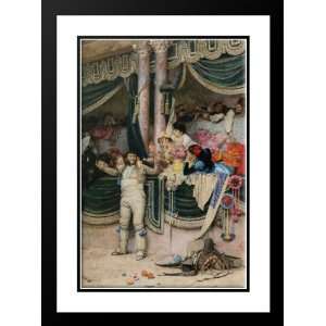   Georges 28x38 Framed and Double Matted The Bullfighters Adoring Crowd