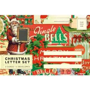  Santa Letter Set Cavallini & Co.   Holiday   Christmas 