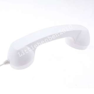   Volume + /   Telephone Handset For iPhone 4 4G 3G 3GS White  